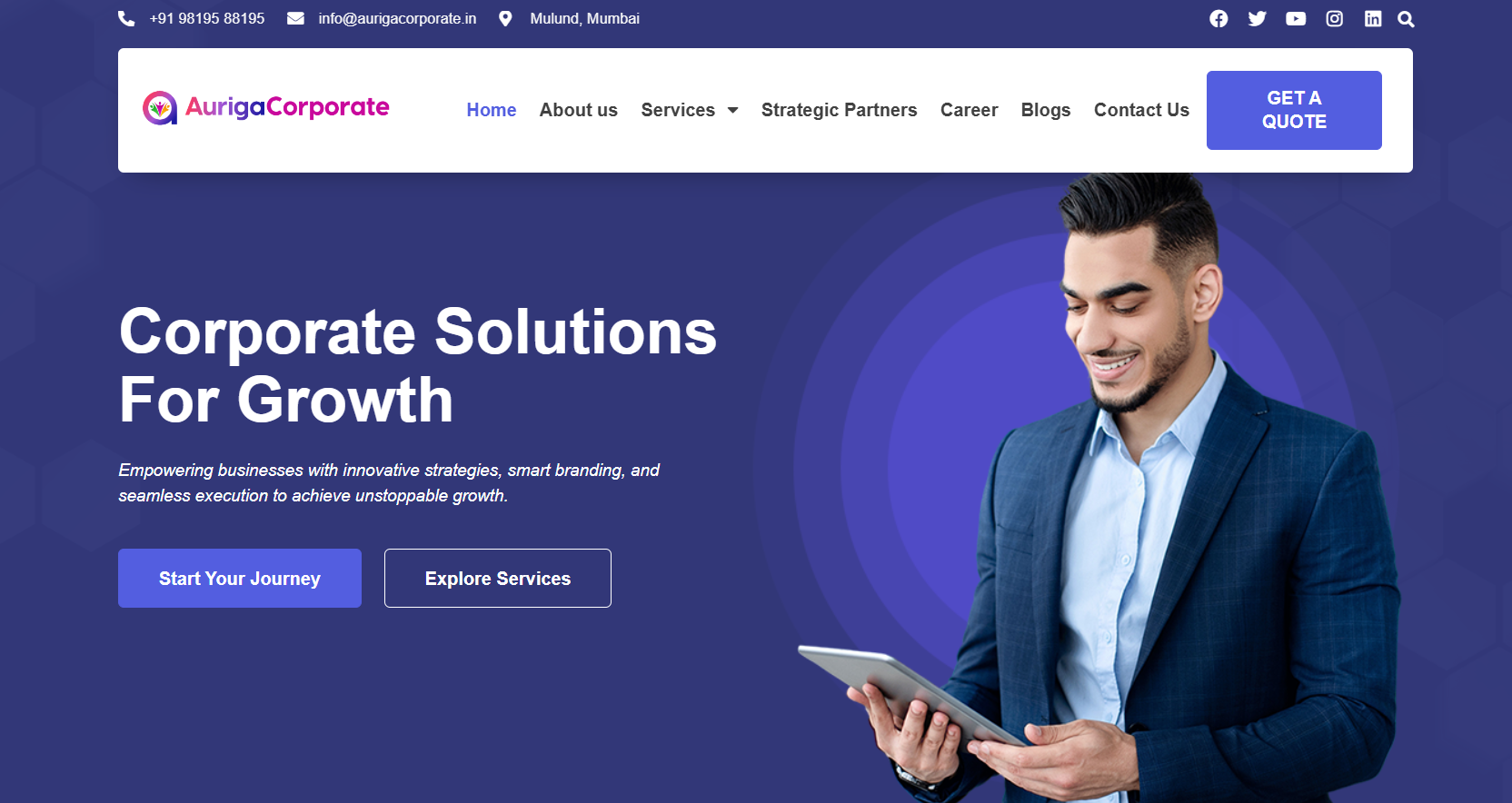 Corporate Website Development Services